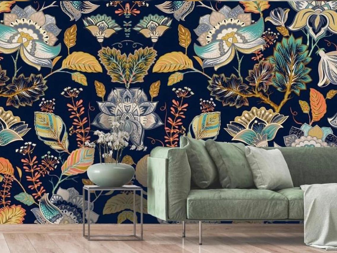 Wallpaper Floral Motion