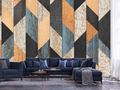 Wallpaper trio of colour