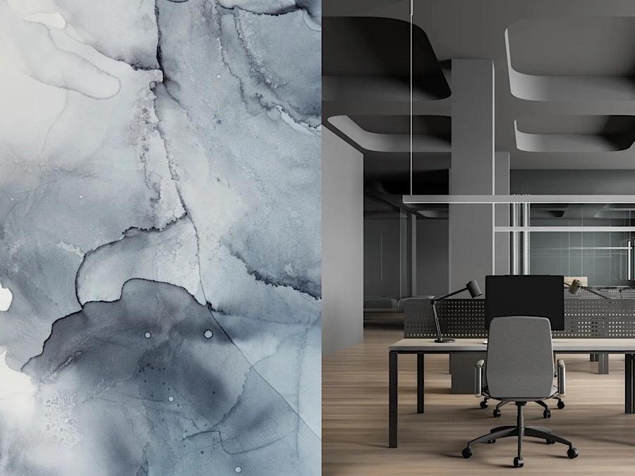 Wallpaper water paint