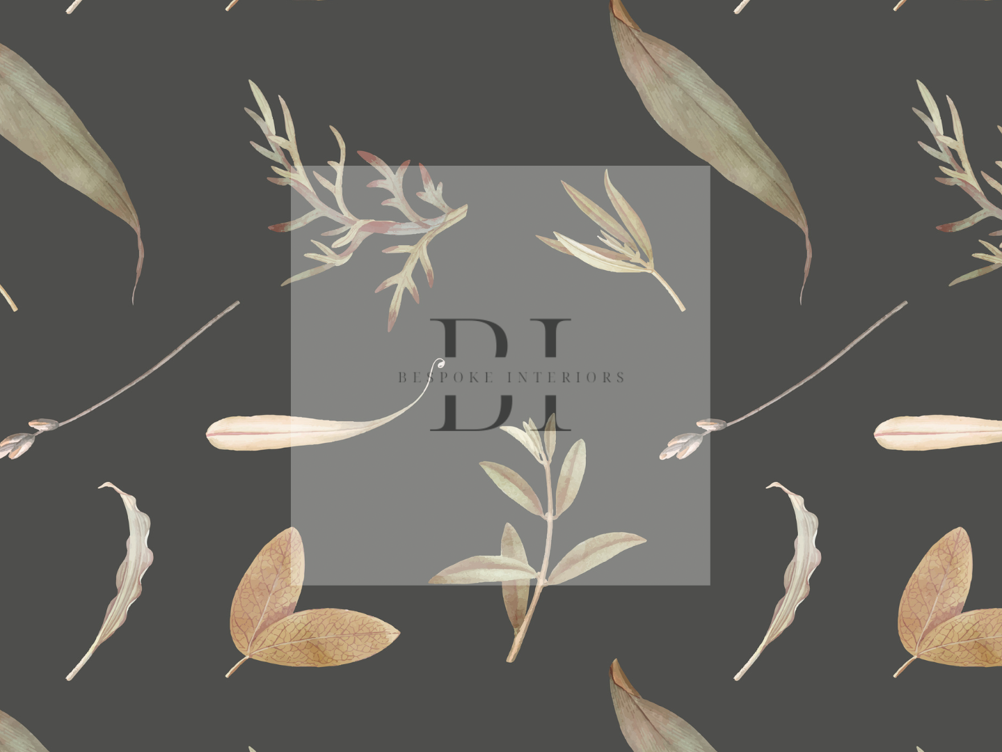 Wallpaper fine foliage