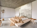 Wallpaper Brushstrokes Grey