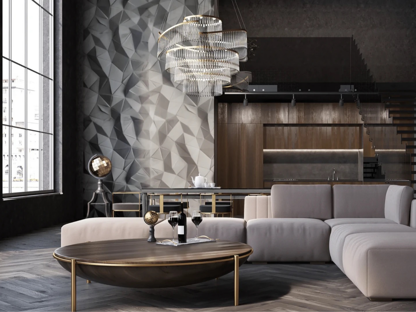 Wallpaper Textured Stone