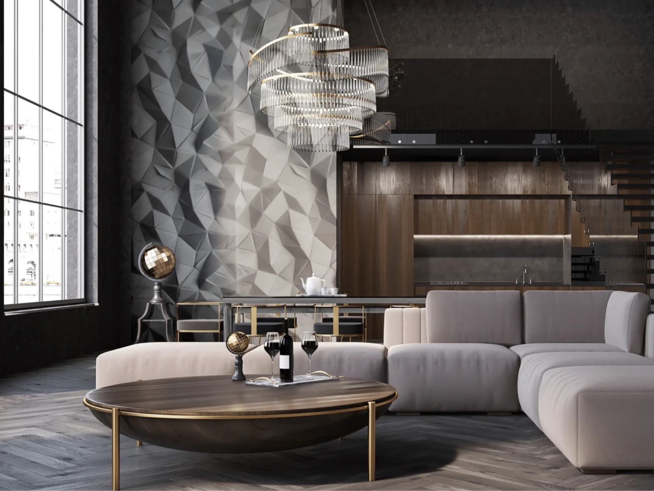 Wallpaper Textured Stone