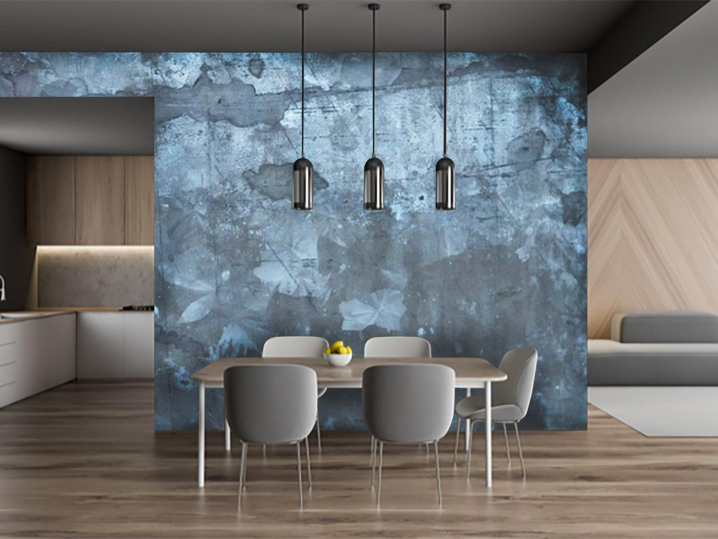 Wallpaper Textured Sapphire