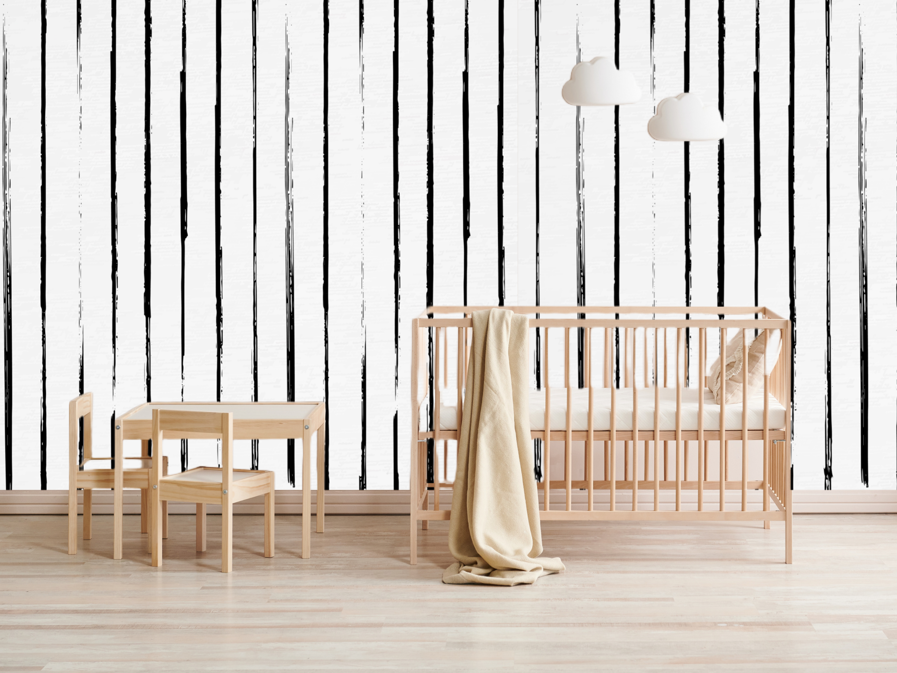 Wallpaper Black stripe