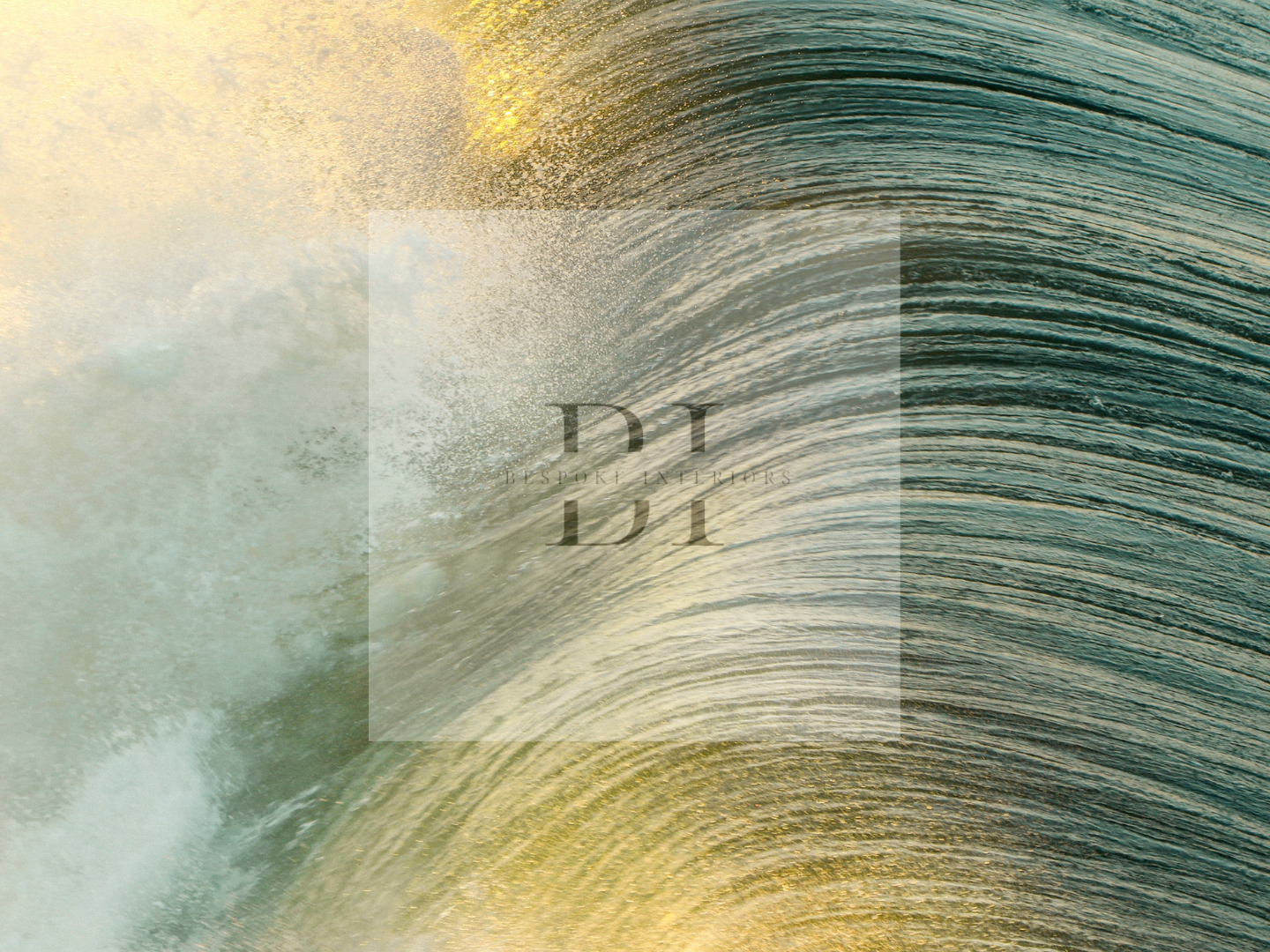 Wallpaper Golden Flow