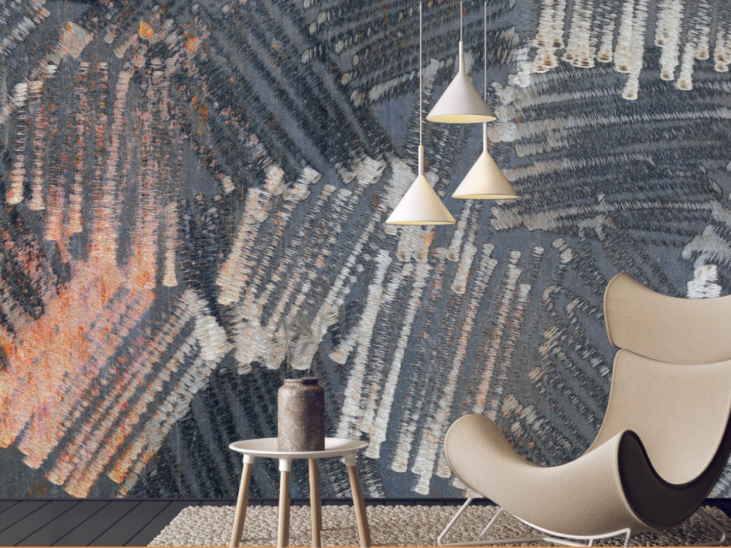 Wallpaper Scratched Surface