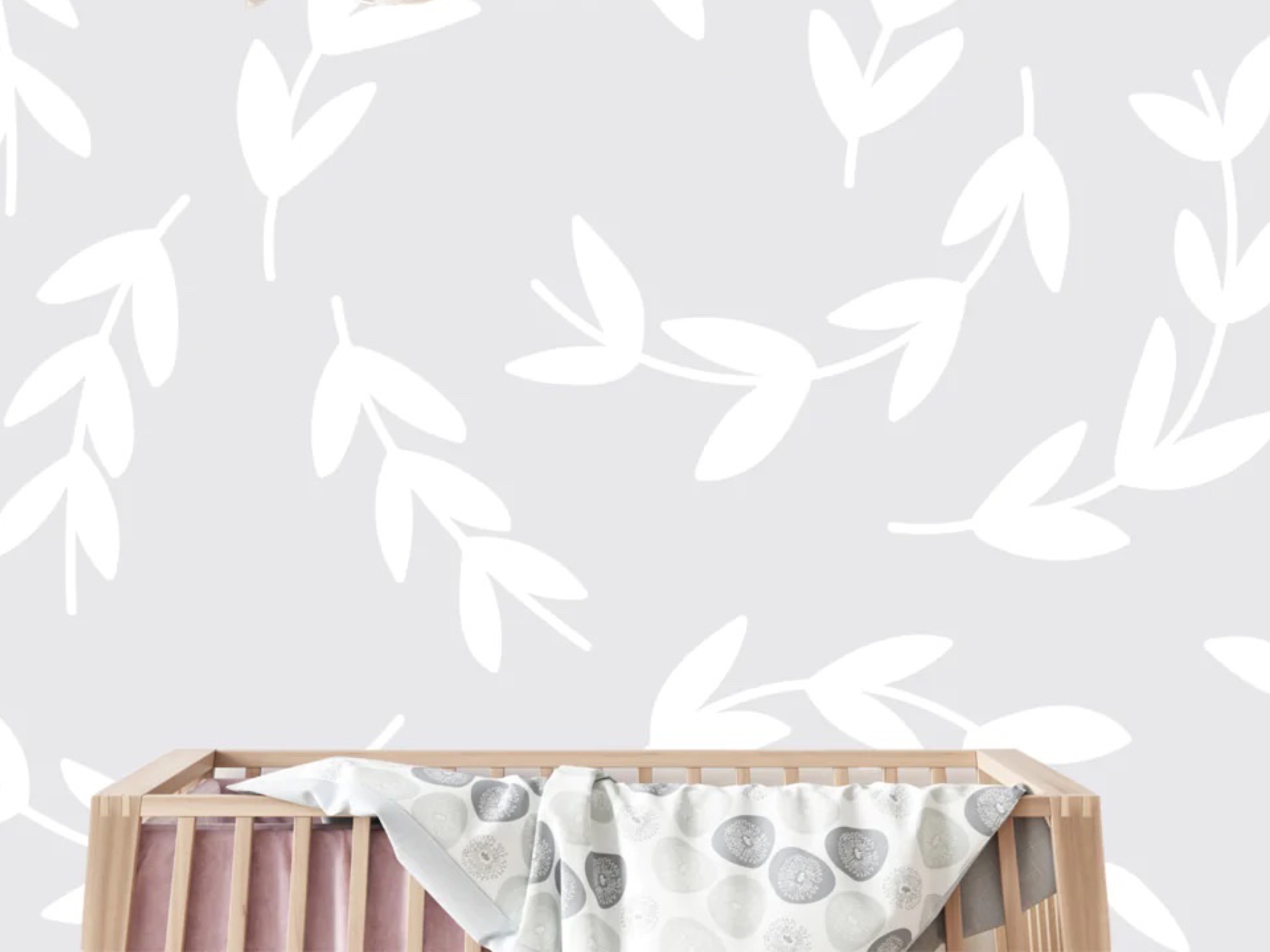 Wallpaper Grey twig