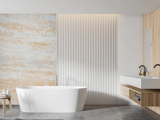 Wallpaper Marble Orange