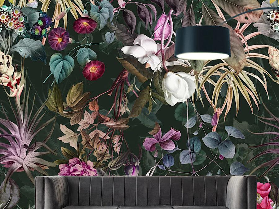 Wallpaper A Floral Fantasy