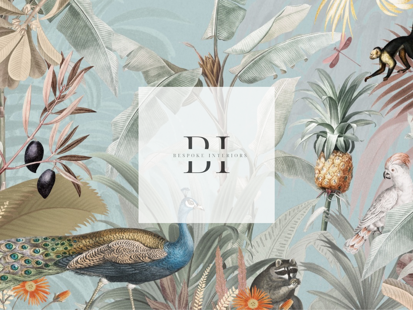 Wallpaper Blissful Beauty Blue