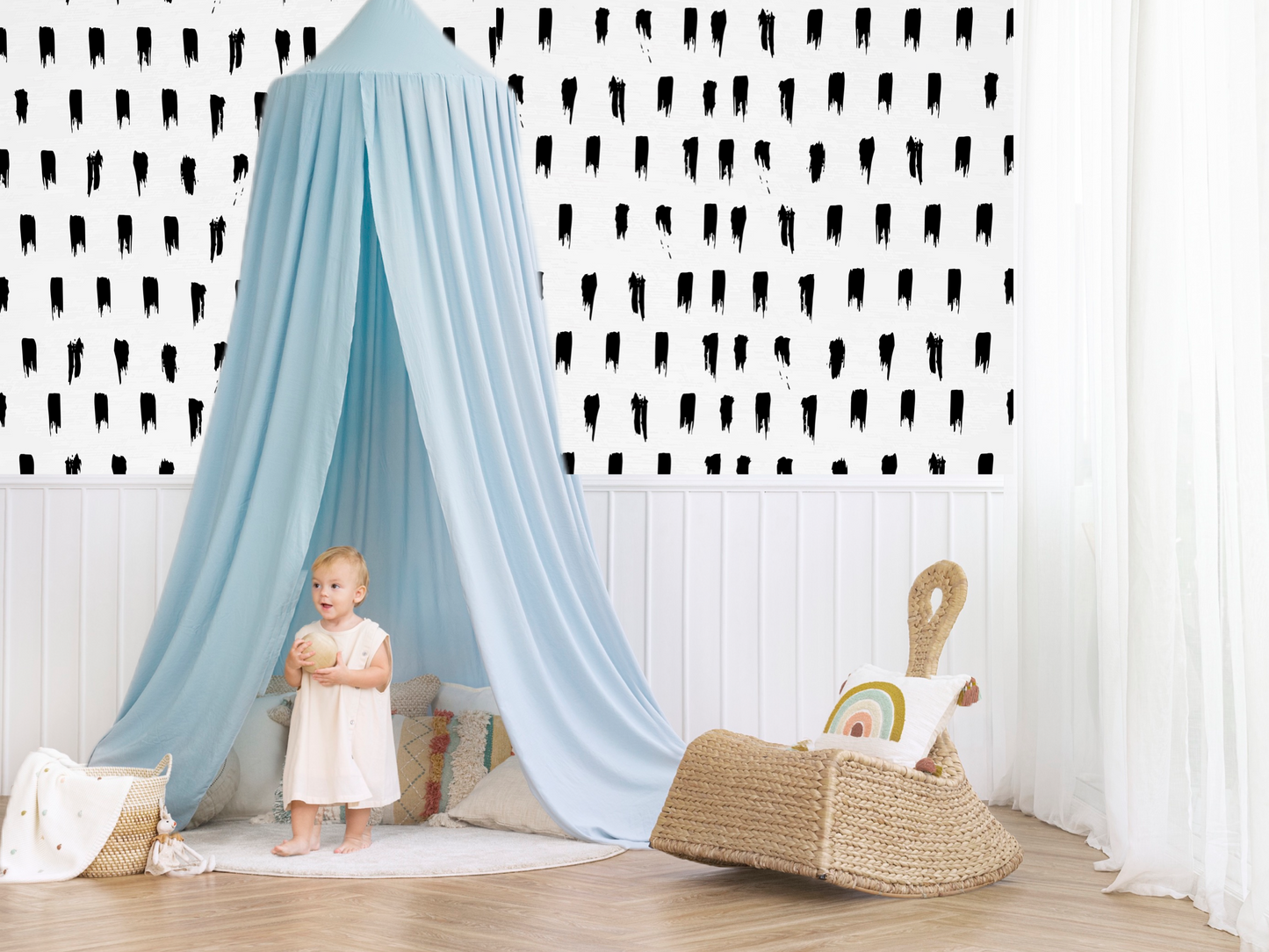 Wallpaper smudge black