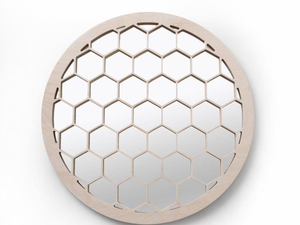 Honeycomb Mirror Round
