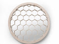 Honeycomb Mirror Round