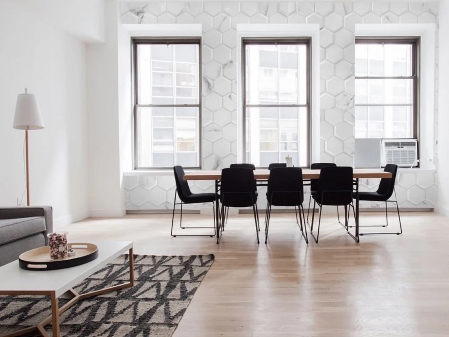 Wallpaper Marbled Honeycomb