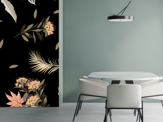 Wallpaper Leafy Floral