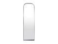 Ledro Floor Mirror in Matt Black