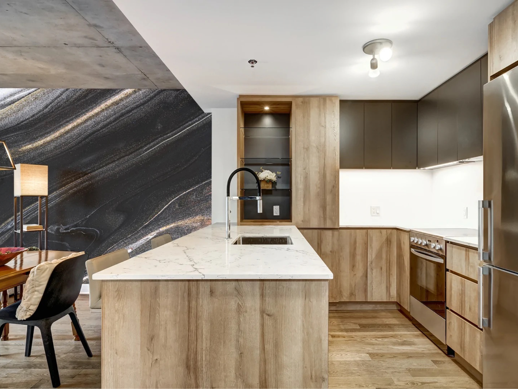 Wallpaper Resin Flow