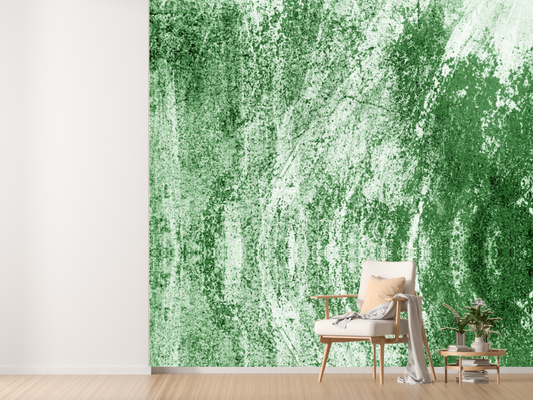 Wallpaper Cement wash green
