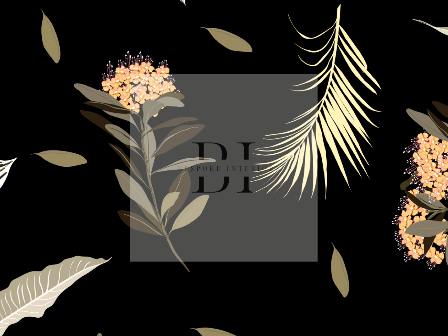 Wallpaper Leafy Floral