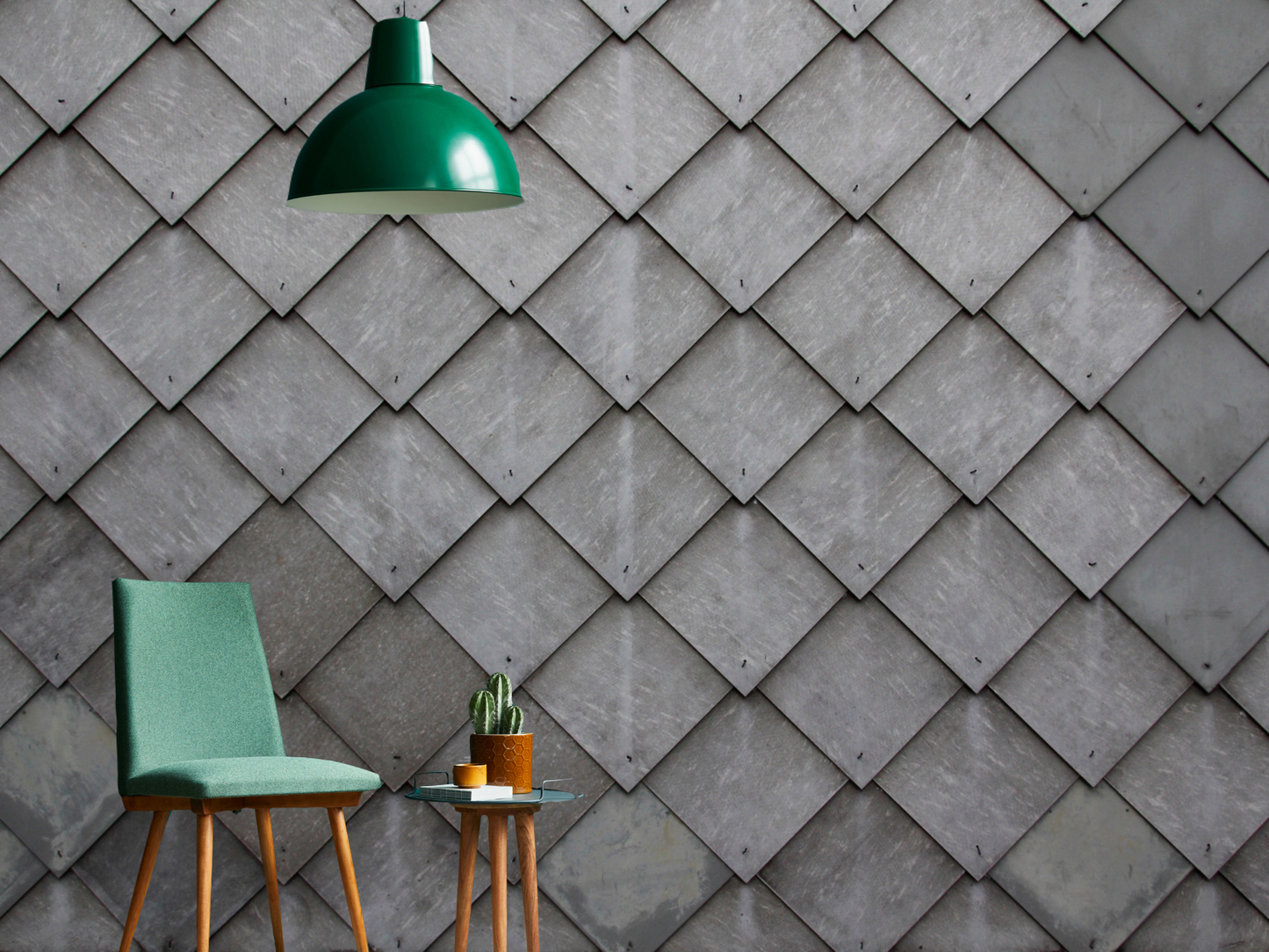 Wallpaper wood scales