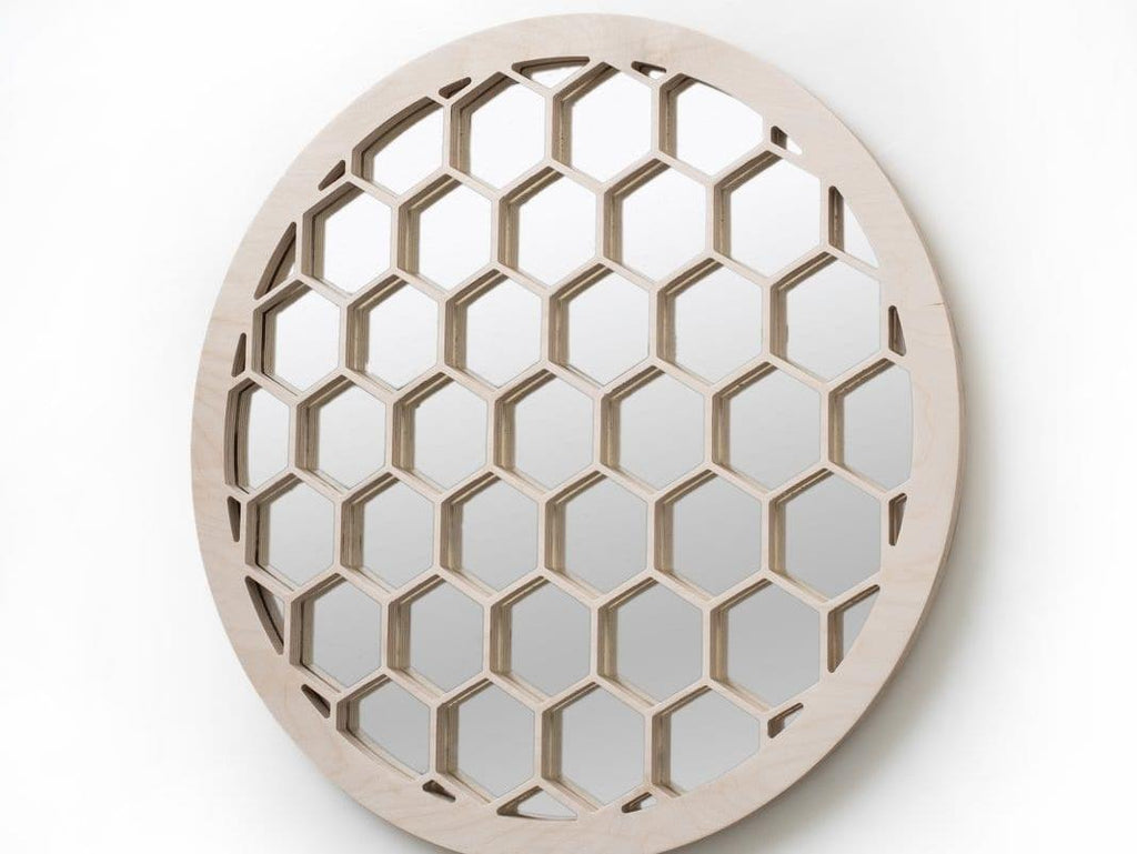 Honeycomb Mirror Round