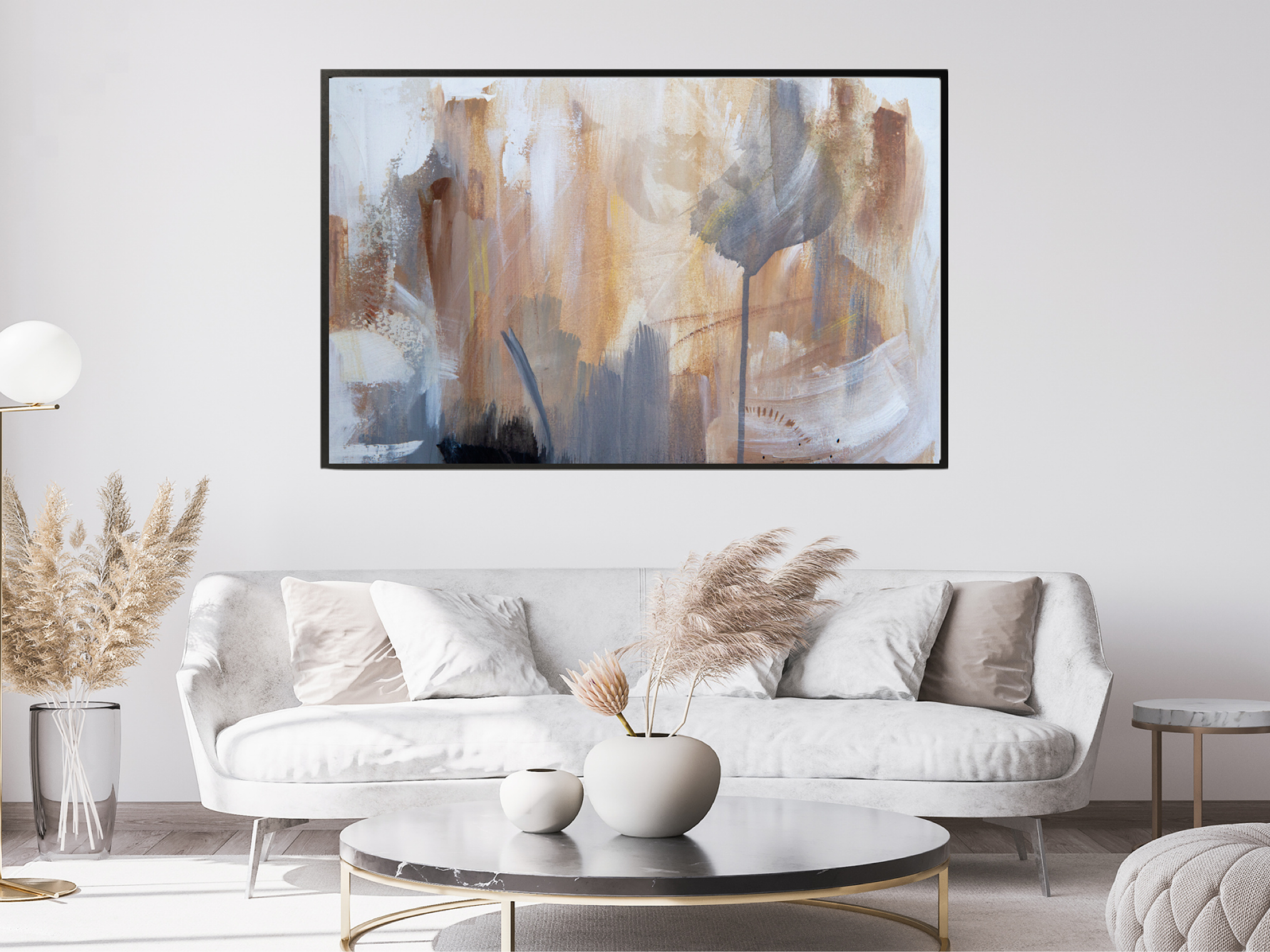 Wall Art Brush Strokes