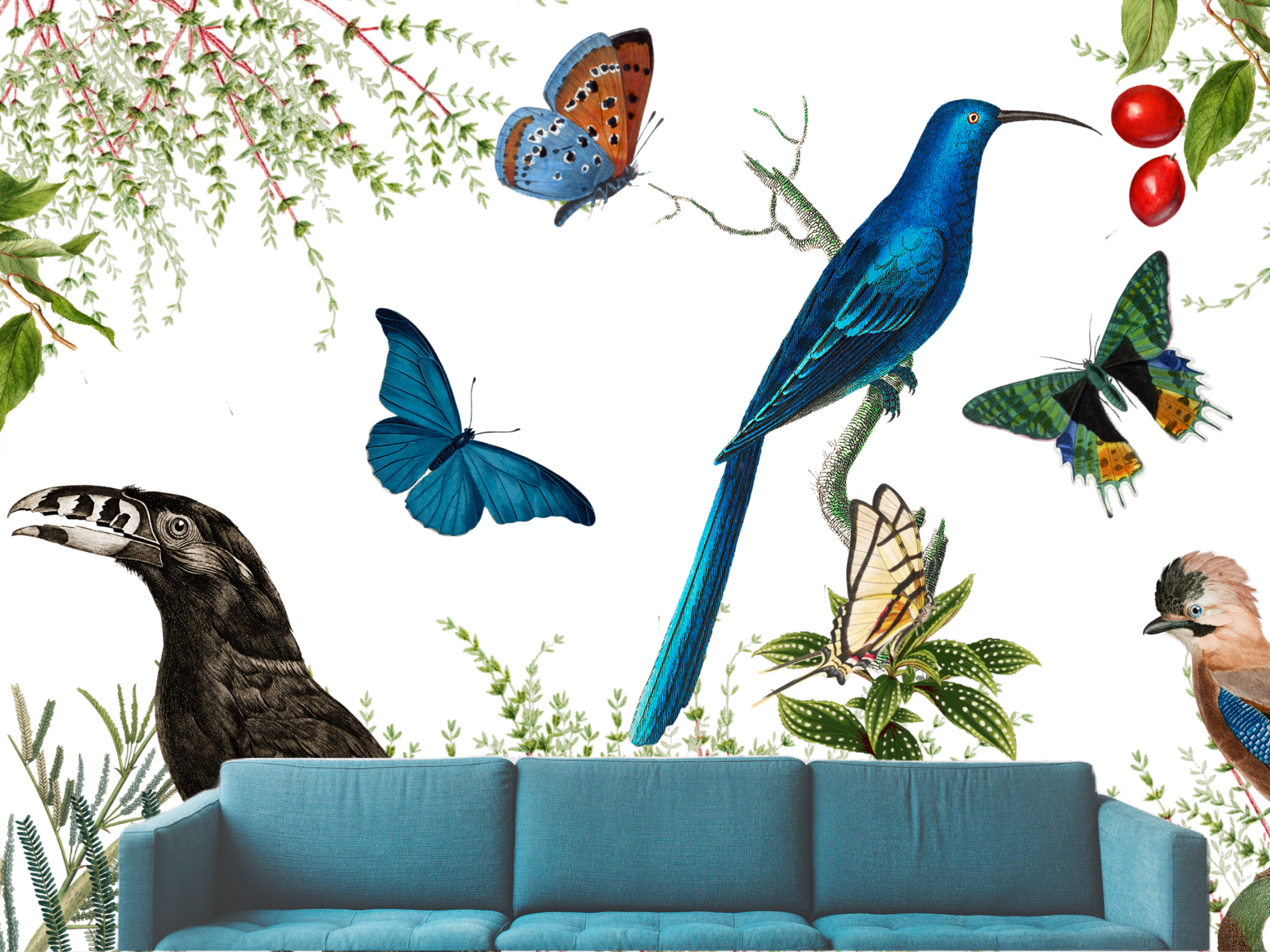 Wallpaper Butterfly Paradise