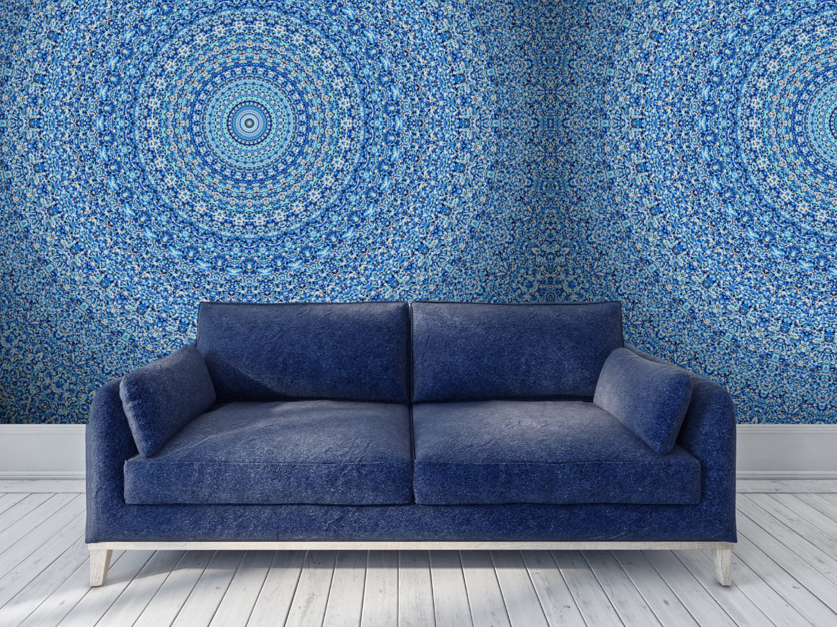 Wallpaper Blue Sun