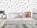 Wallpaper Black splatter dot