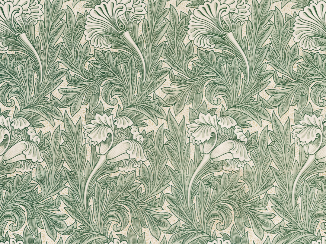 Wallpaper Green Perspective