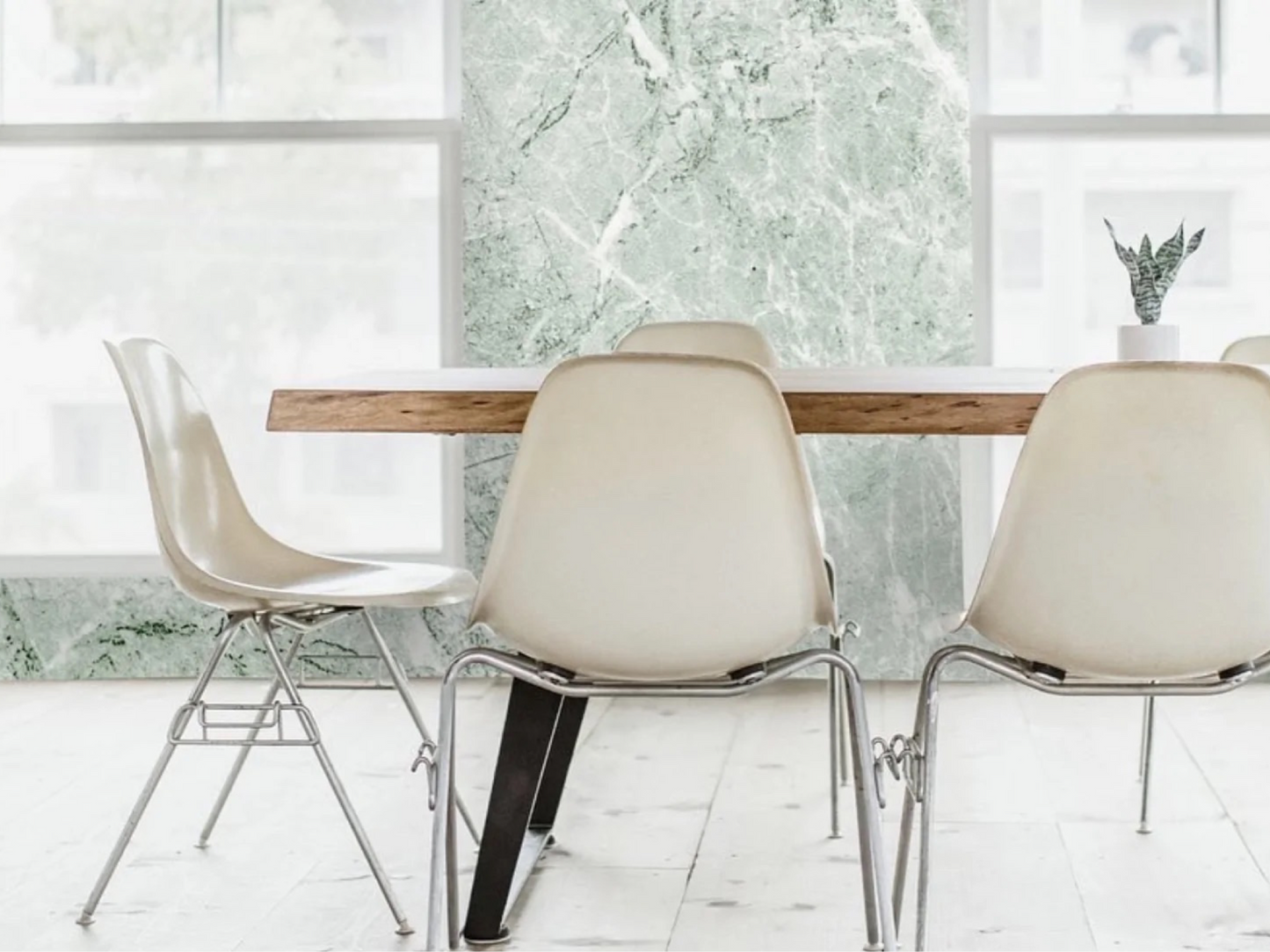 Wallpaper Marble Splash Teal