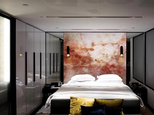 Wallpaper Marble Rose