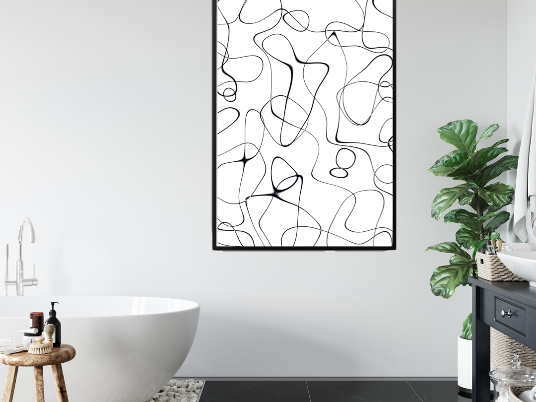 Wall Art Smokey Scribble