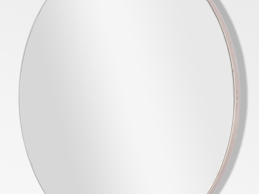 Birch Round Frameless Mirrors