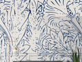 Wallpaper Blue Leaf
