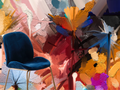 Wallpaper Bright Impasto