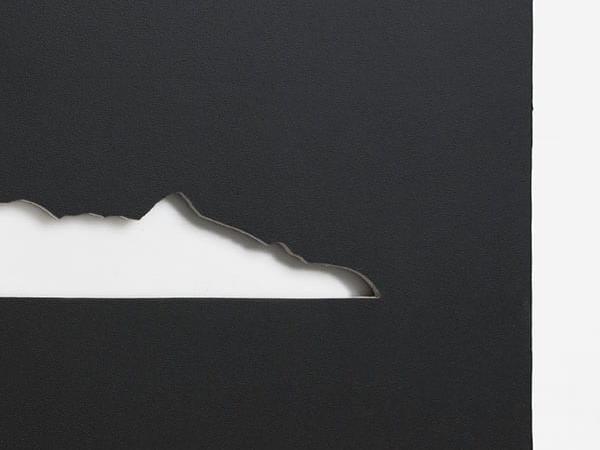 Wall Art Cape Town Skyline Black