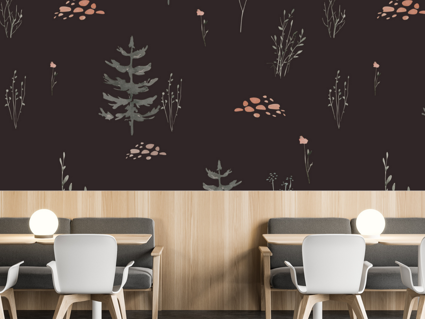 Wallpaper petite floral