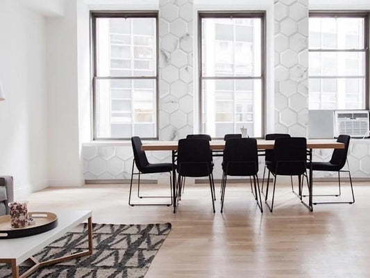 Wallpaper Marbled Honeycomb