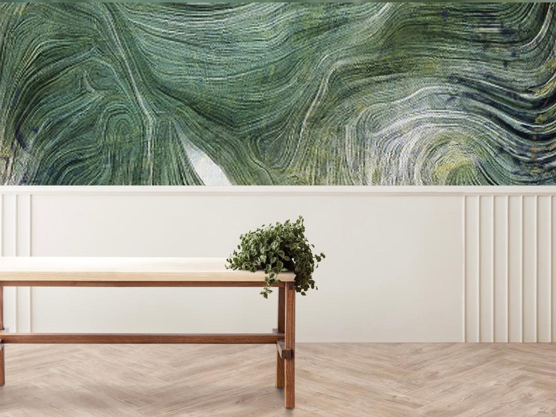 Wallpaper Lava Emerald