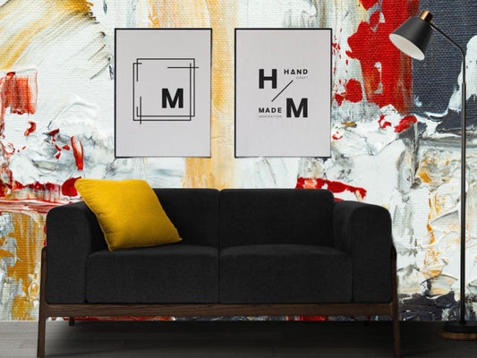 Wallpaper Impasto Marshmallow