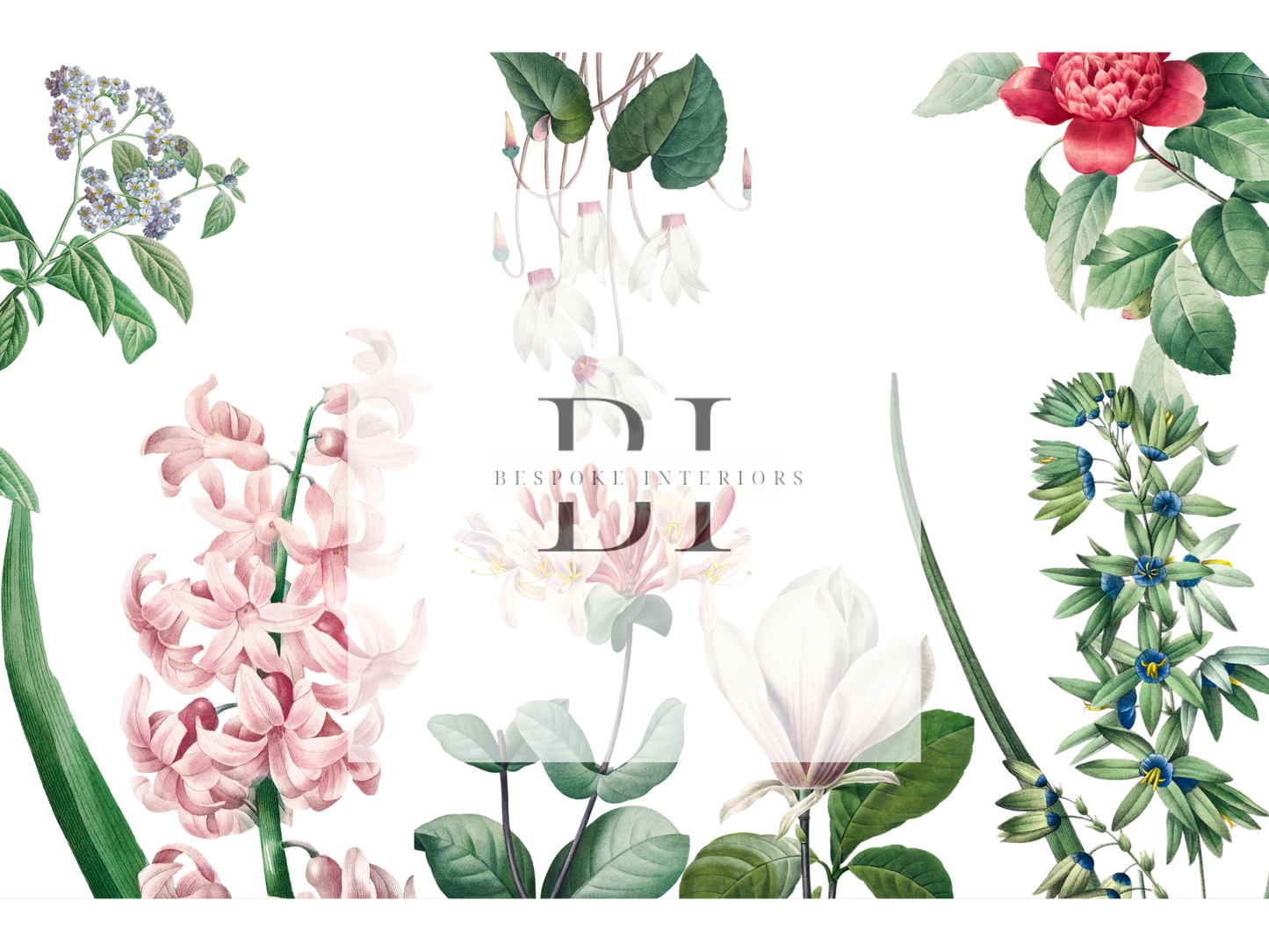 Wallpaper Pink Floral Paradise