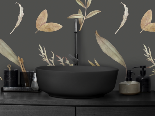 Wallpaper fine foliage