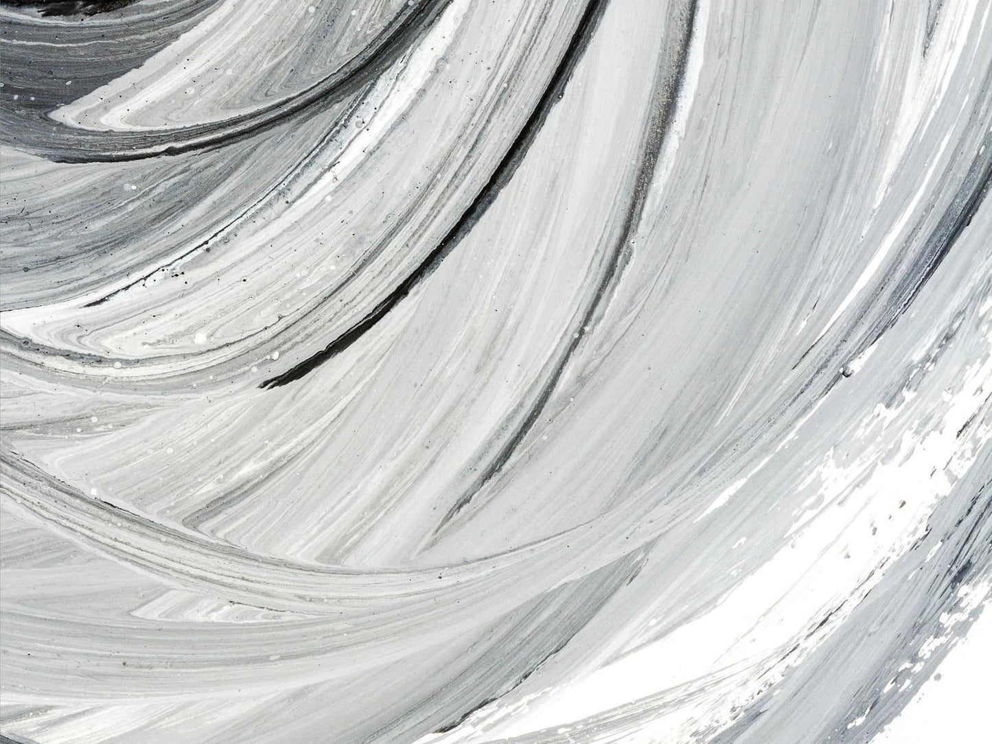 Wall Art flower brush strokes