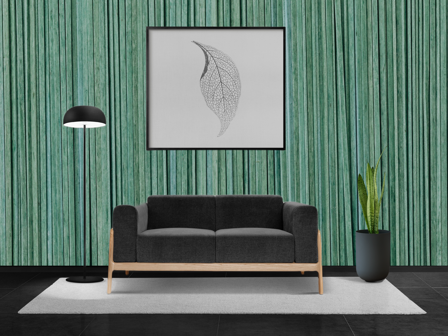 Wallpaper Tagliatelle Green