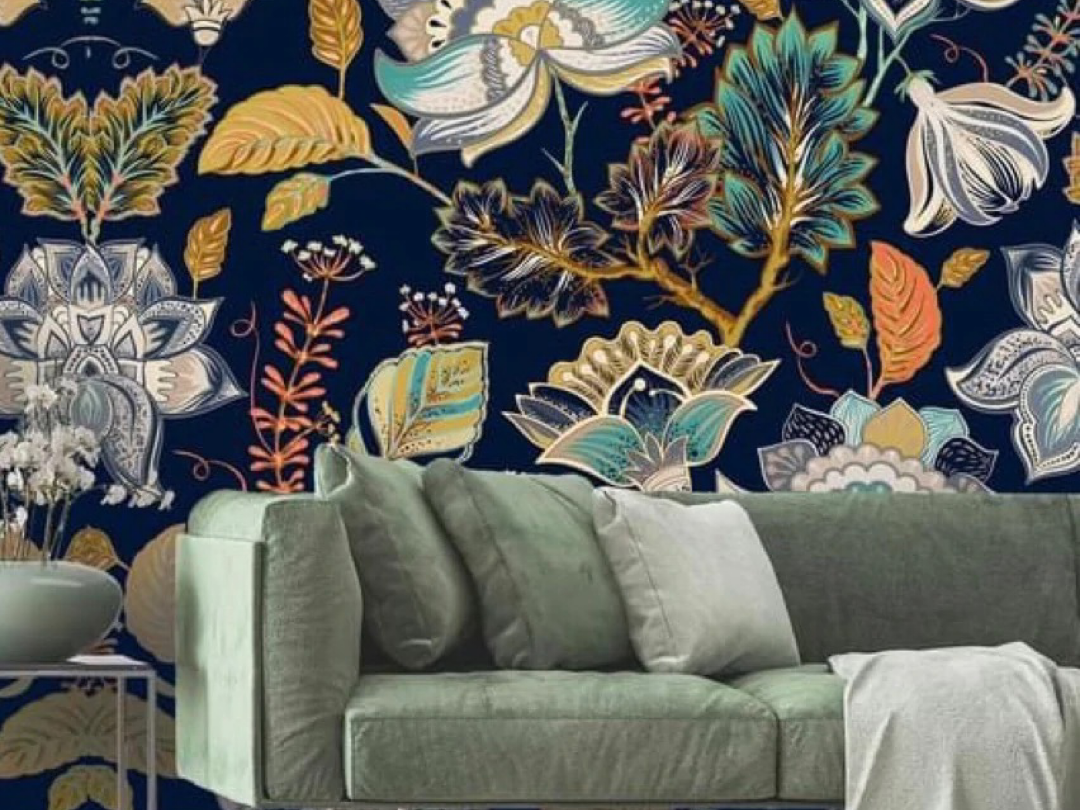 Wallpaper Floral Motion