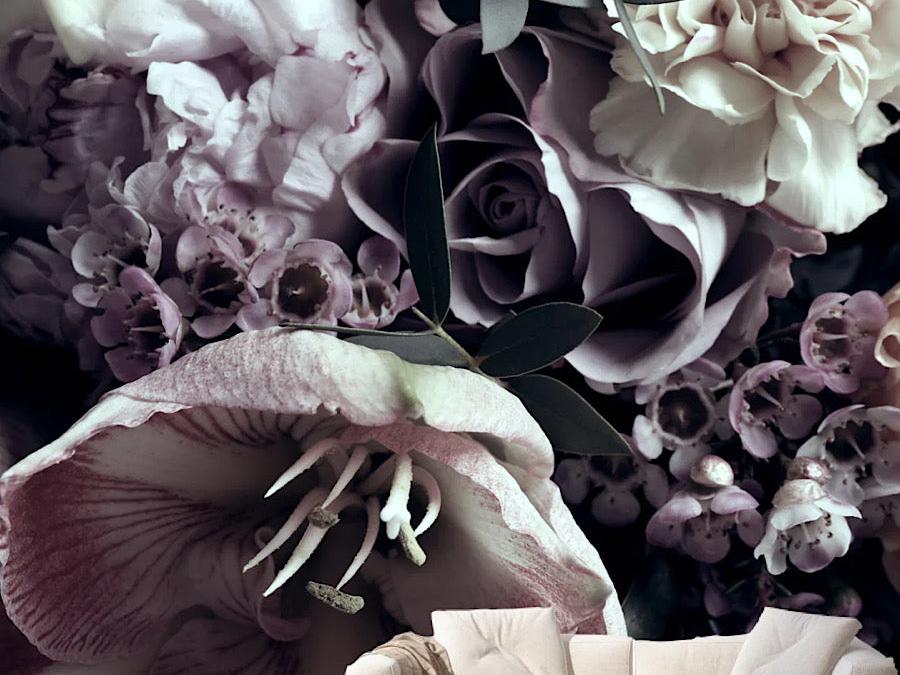 Wallpaper bouquet of flowers