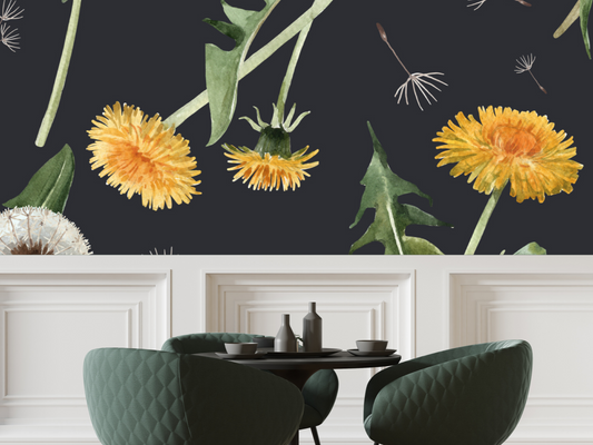 Wallpaper Yellow Gerberas